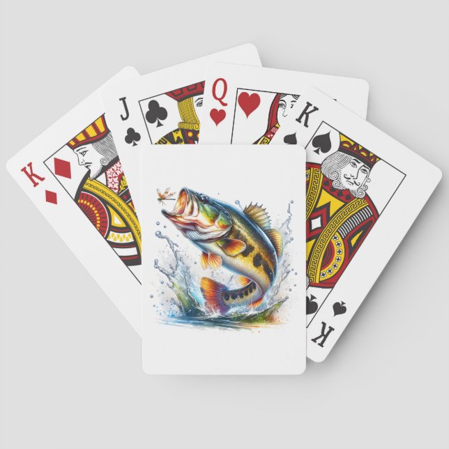 Fishing Playing Cards (Back)