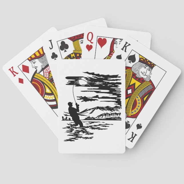 Fishing Playing Cards (Back)