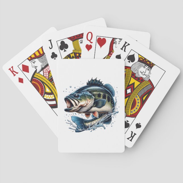 Fishing Playing Cards (Back)