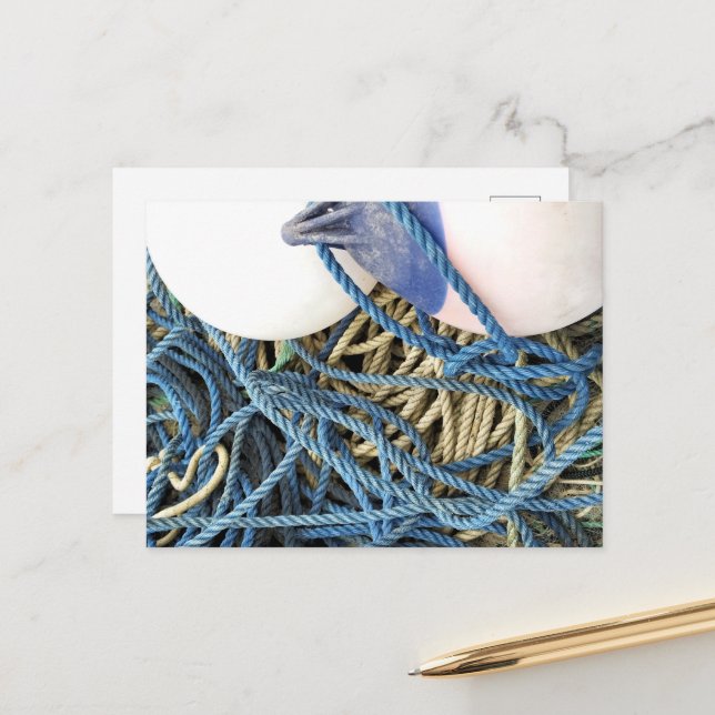 FISHING POSTCARD (Front/Back In Situ)