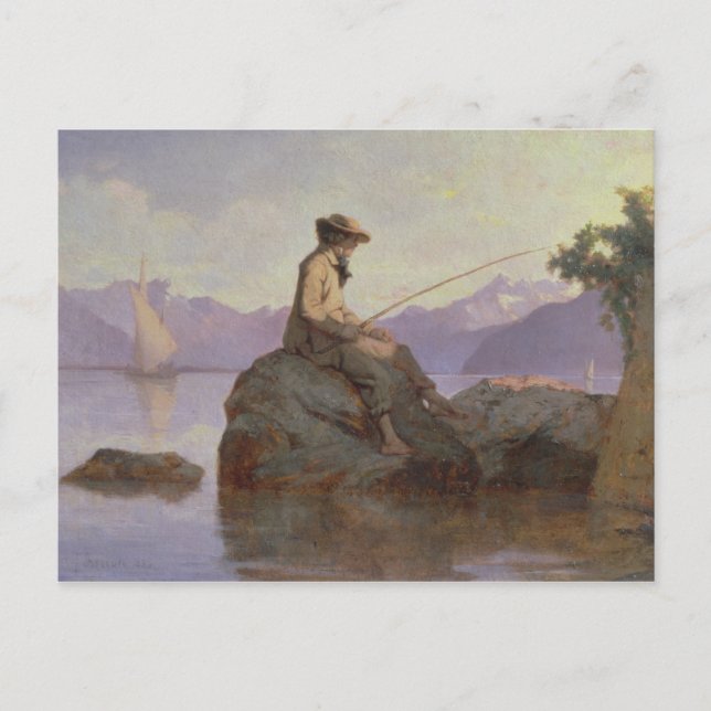 Fishing Postcard (Front)