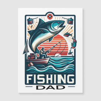 Fishing poster poscard