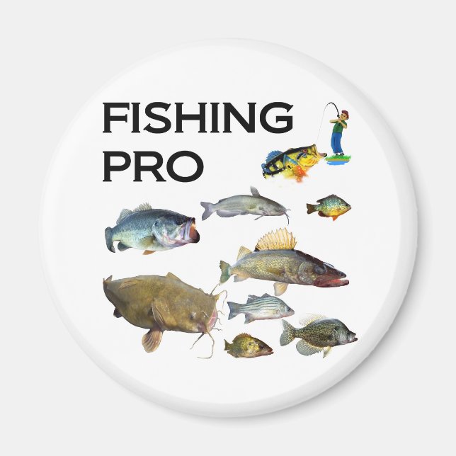 Fishing Pro Magnet (Front)