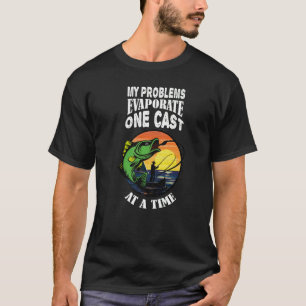 Fishing Pyjamas For Mens Tournament Gag  Dad Probl T-Shirt