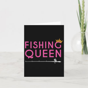 Fishing Queen - Funny Fisher Lady Apparel Gift Card