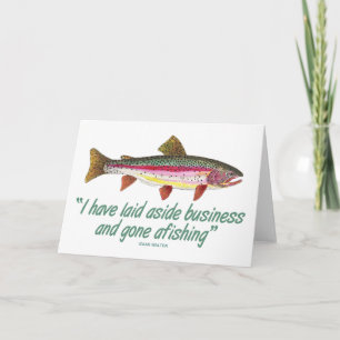 Fishing Quote Card