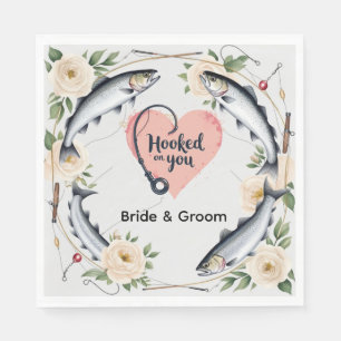 Fishing r Weding themed for Fishing lovers  Napkin