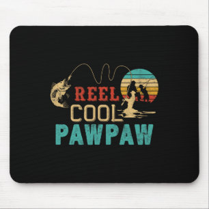 Fishing Reel Cool Pawpaw Father’s Day Gift Fisherm Mouse Pad