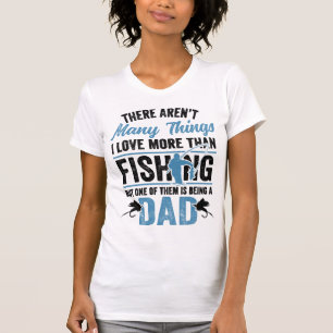 Fishing Rod Fisher Fish Fisherman Fishing Dad T-Shirt