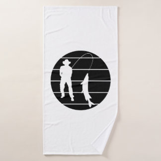 Fishing rod fishing fishing tournament bath towel