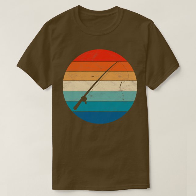 Fishing Rod Gift T-Shirt (Design Front)