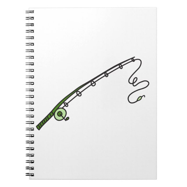 Fishing Rod Notebook (Front)
