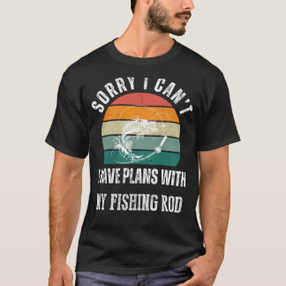 Fishing Rod Plans Tee: Reel in Humourous Style & R T-Shirt