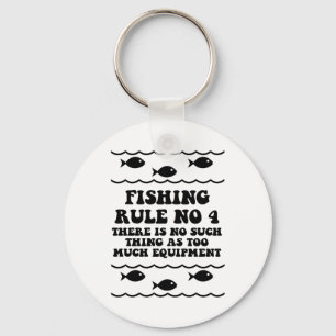 Fishing Rule No 4 Key Ring