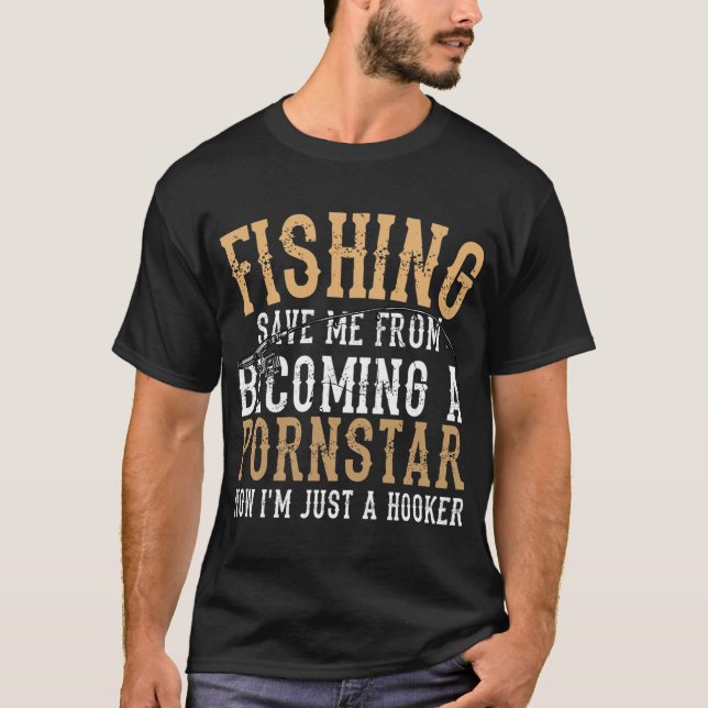 fishing save me T-Shirt (Front)
