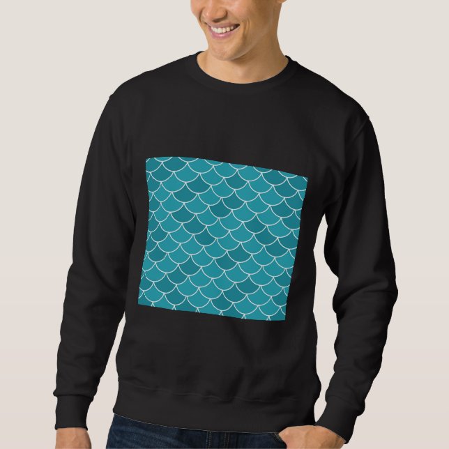 Fishing Scales  Sweatshirt (Front)