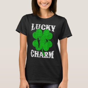Fishing Shamrock Lucky Charm Fishing St Patrick's T-Shirt