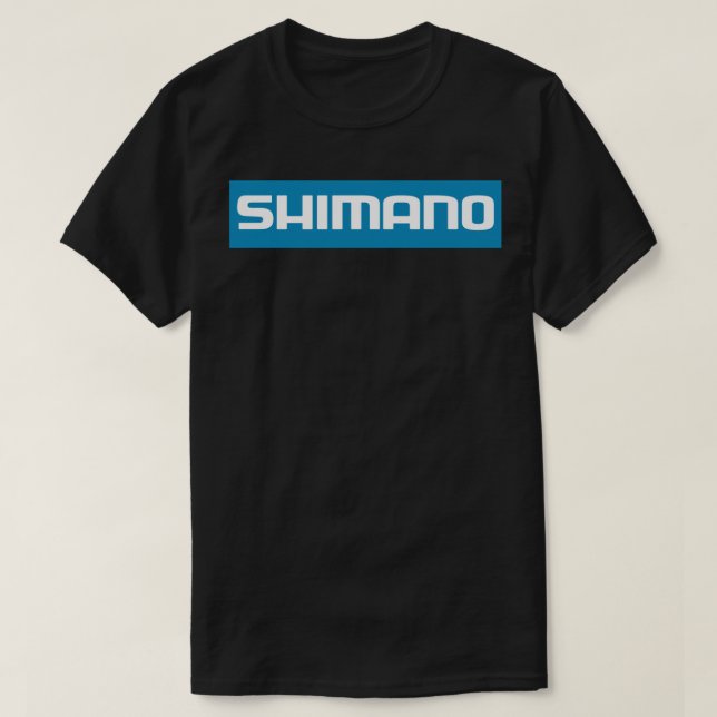 FISHING-SHIMANO LOGO Sticker  T-Shirt (Design Front)