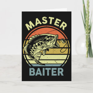 Fishing-shirt Dad Grandpa Master-byiter Funny Card