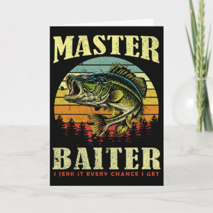 Fishing-shirt Master-byiter Funny Byss Dad  Card