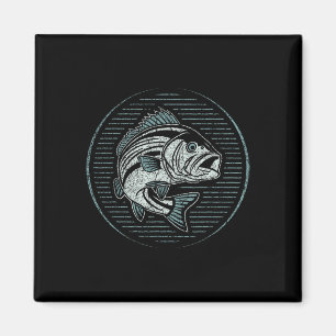 Fishing Shirt Men Women Outdoor Nature Wildlife Fi Magnet