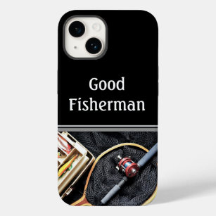 Fishing Sport Rod and Reel personalise Case-Mate iPhone 14 Case