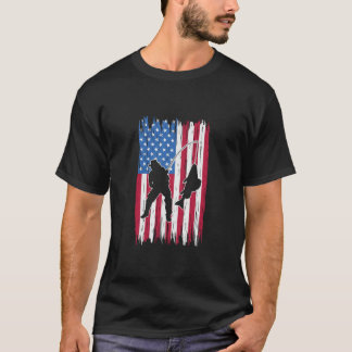 Fishing Stars and Stripes T-Shirt