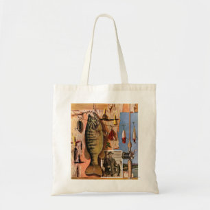 Fishing Still Life by John Atherton Tote Bag
