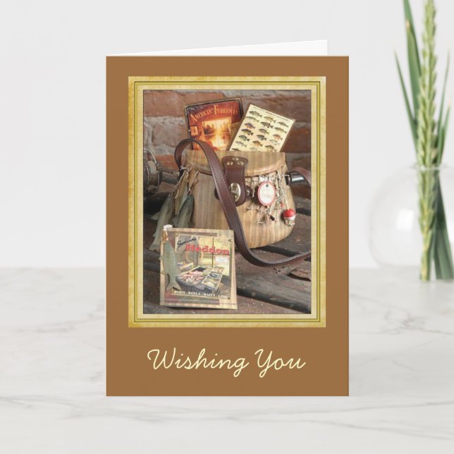 Fishing Still Life Father's Day Card (Front)