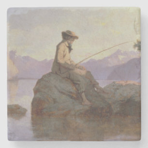 Fishing Stone Coaster