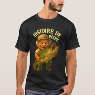 Fishing Story â€“ The Grandpa Fishermanâ€™s Big Fi T-Shirt