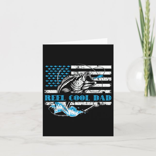 Fishing Stuff For Fathers Day  Card (Front)