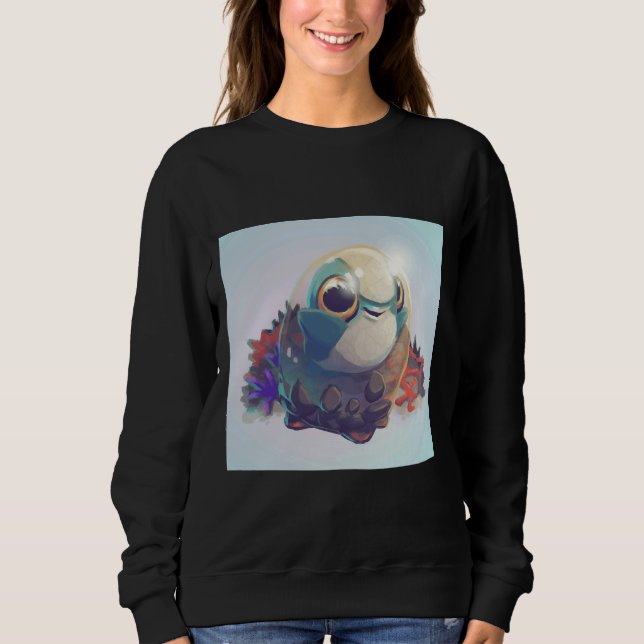 Fishing Subnautica Scoop  Sweatshirt (Front)