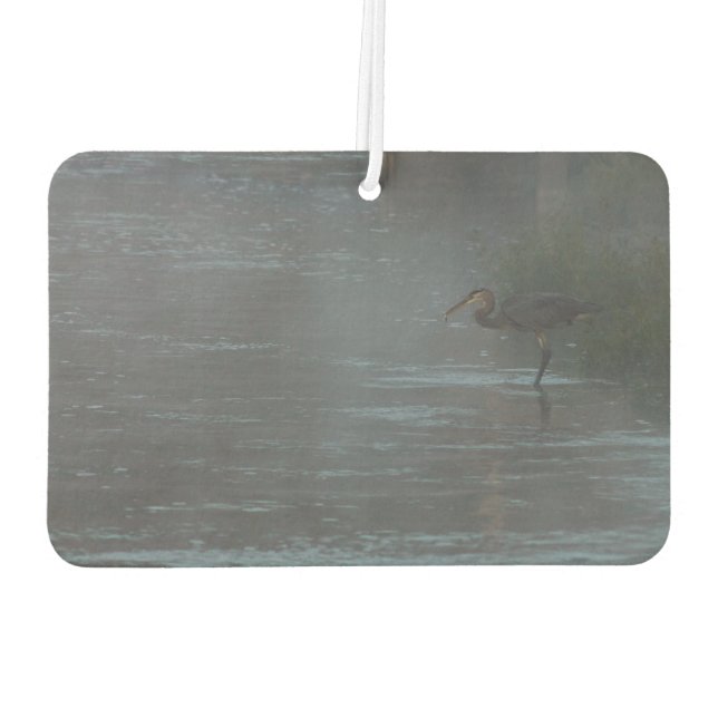 Fishing Success Car Air Freshener (Back)
