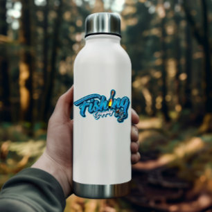 Fishing Supply Blue Sticker   Die-Cut Sticker