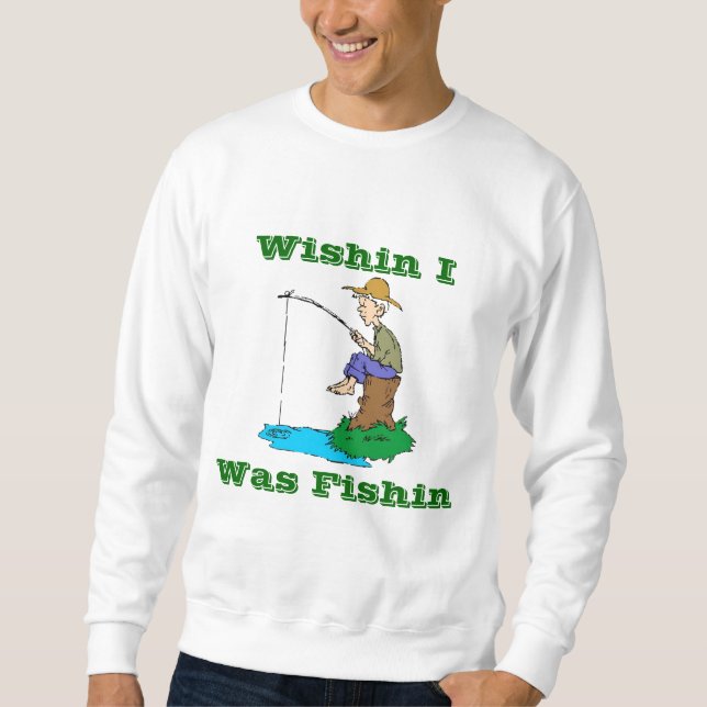 Fishing Sweatshirt for Men (Front)