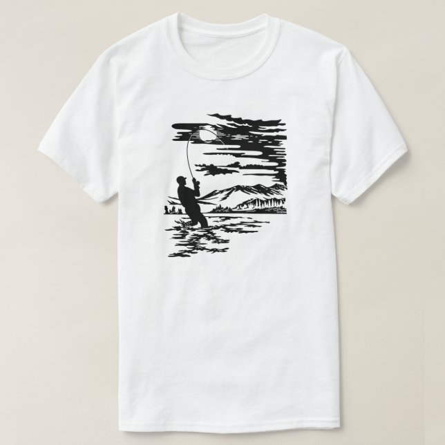 Fishing T-Shirt (Design Front)