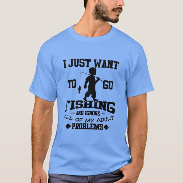 Fishing T shirt  (Front)