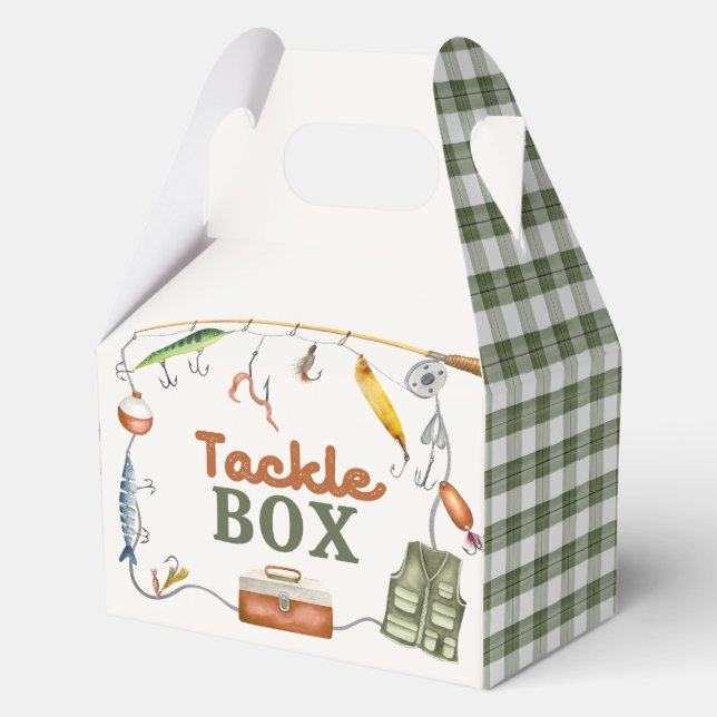 Fishing Tackle Favour Box (Front)