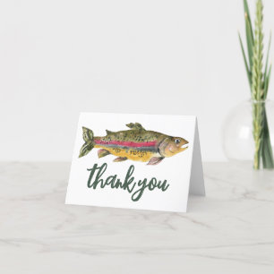 Fishing Thank You Card