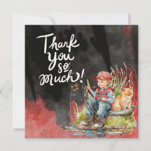 Fishing Thank You Card