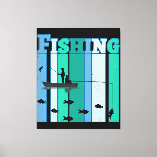 Fishing   The best fishing gifts Canvas Print