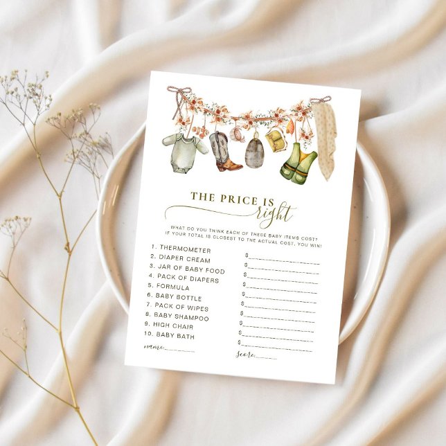 Fishing The Price Is Right Reel Baby Shower Game (Creator Uploaded)