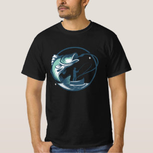 Fishing - “The Reel Deal” Customisable Angler  T-Shirt