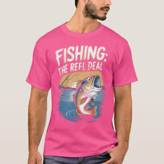 Fishing: The Reel Deal - Vintage Angler T-Shirt