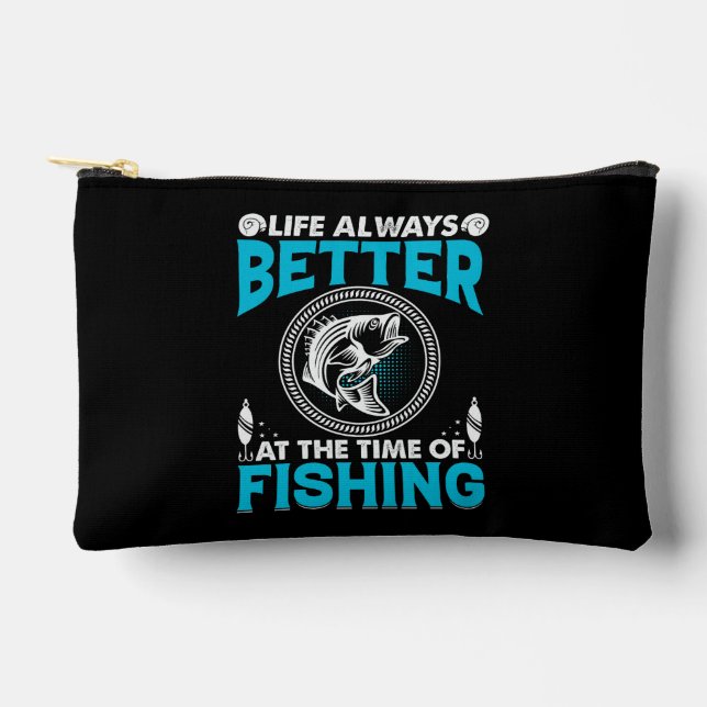 Fishing Theme Accessory Pouch (Front)