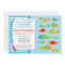 Fishing Theme Birthday Party Invitation