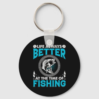 Fishing Theme Key Ring