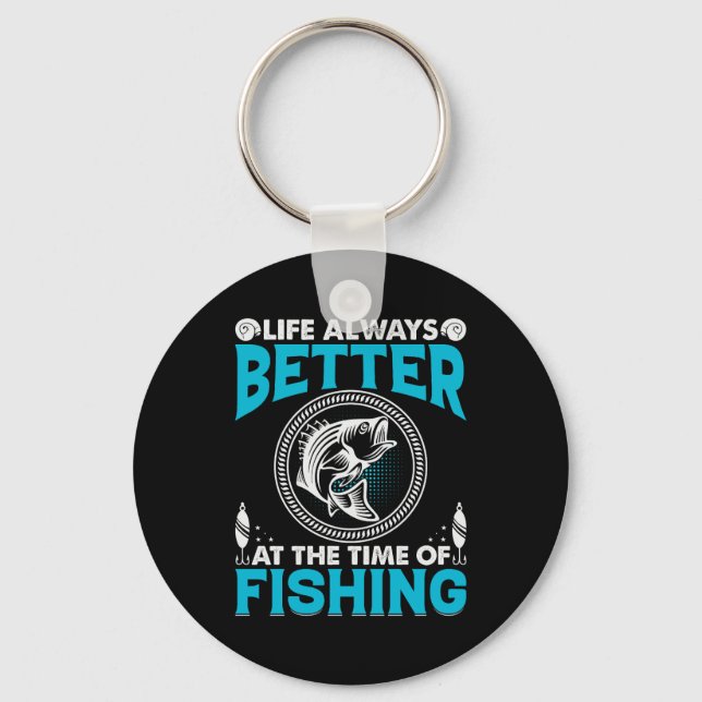 Fishing Theme Key Ring (Front)