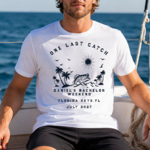 Fishing Themed Weekend Trip Bachelor Party  T-Shirt